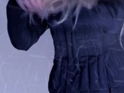 ENF CUTE GIRL GETS HER CLOTHES BLOWN OFF 7/16