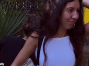 Picked up a cute girl on the street and fucked her for money 2/16