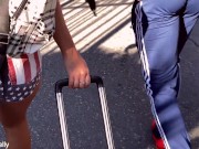 Picked up a cute girl on the street and fucked her for money 3/16