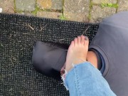 Empress Jade Uses Her Human Doormat on Vacation to Lick Clean Her Dirty Feet (Preview) 11/16