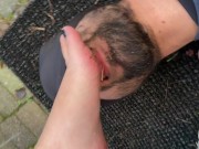 Empress Jade Uses Her Human Doormat on Vacation to Lick Clean Her Dirty Feet (Preview) 12/16