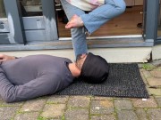 Empress Jade Uses Her Human Doormat on Vacation to Lick Clean Her Dirty Feet (Preview) 16/16