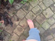 Empress Jade Uses Her Human Doormat on Vacation to Lick Clean Her Dirty Feet (Preview) 4/16