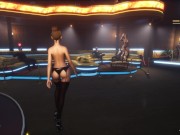 SunbayCity [SFM Hentai game] Ep.2 Lesbian stapon training in GTA5 parody game 5/16