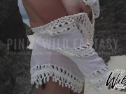 Horny Pinay Wife Masturbates Outdoor and Played with her Dildo on Boracay Island, Pinay Viral 2021 4/16