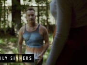 Family Sinners - Hot Blonde Step Mom Gets Her Big Tits & Pussy Fucked 2/16