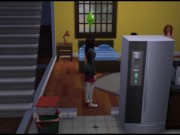 Sex with a ghost girl. Penis funny enters the transparent body | Anime porno 2/16