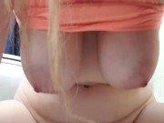 Riding my pink dildo till I cum..