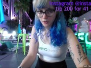 cheeky teen plays in public 6/16