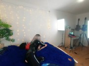 Hot BDSM sex of two fetish girls, main video and backstages 4k quality romantic love 10/16