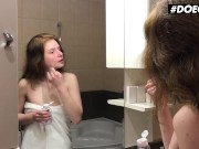 DoeGirls - Sienna Kim Young Ukrainian Babe Washes And Masturbates In The Shower 2/16
