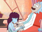 Rick's Lewd Universe - First Update - Rick And Unity Sex 11/16
