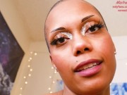 Ebony Giantess ObeyKaedra Jerks You Off and Then Cums With You Before Swallowing You TEASER 1/16