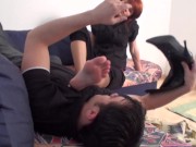 foot fetish sniffing 9/16