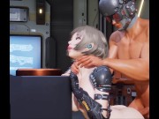 3D Hentai : Sexy Boosty Teen Blowjob, Anal Sex with Ahegao Face Uncensored 13/16