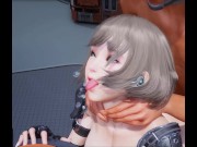 3D Hentai : Sexy Boosty Teen Blowjob, Anal Sex with Ahegao Face Uncensored 14/16