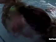 Wet Cock Milking Mermaids Its Cleo & Annie Knight Suck Dick Under Water! 10/16