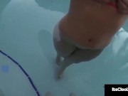 Wet Cock Milking Mermaids Its Cleo & Annie Knight Suck Dick Under Water! 5/16