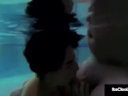 Wet Cock Milking Mermaids Its Cleo & Annie Knight Suck Dick Under Water! 8/16