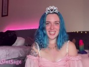 Anal Fuck Machine Dragon Destroys & Creampies Princess’s Asshole (Toy: Hankey’s Dragon) 2/16