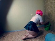 called the maid and fucked her in the throat for money 4/16