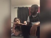 Smoking with bbc step brother turns XXX rated while white boyfriend is at work  4/16