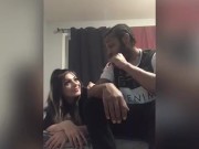 Smoking with bbc step brother turns XXX rated while white boyfriend is at work  5/16