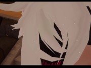 Vrchat triple toy penetration UwU, Lovense long distance sex 13/16