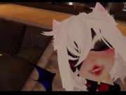 Vrchat triple toy penetration UwU, Lovense long distance sex 14/16