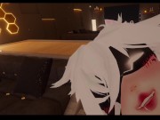 Vrchat triple toy penetration UwU, Lovense long distance sex 7/16