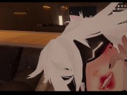 Vrchat triple toy penetration UwU, Lovense long distance sex 8/16