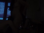 Наш бурный секс втроём освещался гирляндами - IkaSmokS 10/16