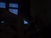 Наш бурный секс втроём освещался гирляндами - IkaSmokS 12/16