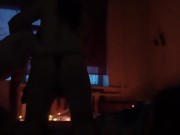 Наш бурный секс втроём освещался гирляндами - IkaSmokS 5/16