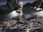 MMD R18+ Misaka Mesh 1.2 Hibikase Portalt Island Stage 1173 2/16