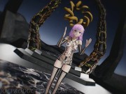 MMD R18+ Misaka Mesh 1.2 Hibikase Portalt Island Stage 1173 3/16
