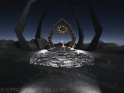 MMD R18+ Misaka Mesh 1.2 Hibikase Portalt Island Stage 1173 4/16