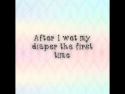 princess wetting/filling her diaper 10/16