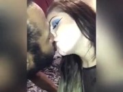Super hot cum kiss!! (Snippet from new video dropping tonight) 6/16