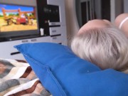 Girl didn't expect to get fucked upside down 1/16