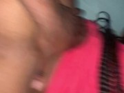 Late night cream pie with thick ebony  14/16