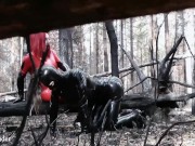 Latex Rubber Humiliation Outdoor 13/16