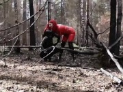 Latex Rubber Humiliation Outdoor 4/16