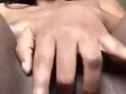 Rubbing that fat pussy for daddy.pussy juice 3/16