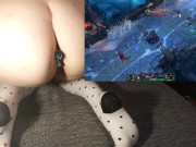Gaping my slutty asshole while playing League of Legends looks like an invitation 14/16