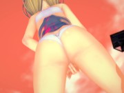 Pokemon - Adult Mina (Matsurika) masturbation - Hentai 8/16