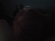 Spun out Pink hair slut sucking dick for dope 6/16