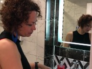 Slut Wife Compares Real Cum And Fake.Tastes Sperm and Shares His Impressions! 13/16