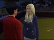 Porn with a teacher with glasses. Sex with an English Tutor | video game 1/16