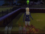 Porn with a teacher with glasses. Sex with an English Tutor | video game 2/16